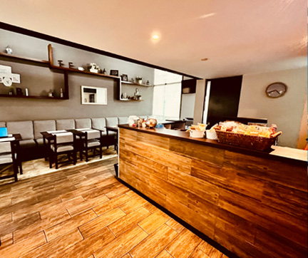 Fotografía de una cocina.