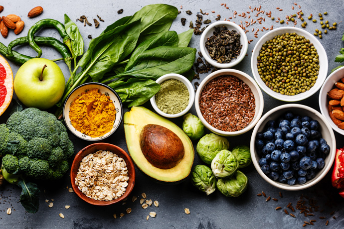 Ejemplos de alimentos que bajan la tensión.