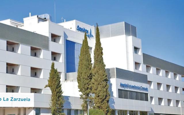 Fachada de Hospital Universitario la Zarzuela