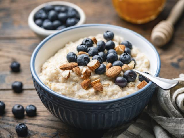 Ejemplo de desayuno para diabéticos.