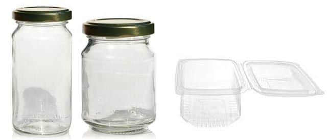 envases reutilizables para recetas de meriendas