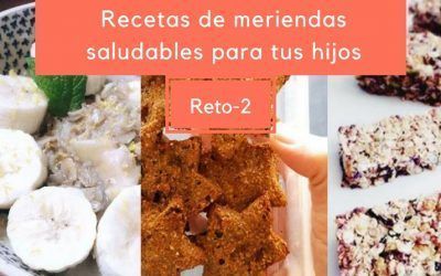 Meriendas saludables para tus hijos (Reto 2)