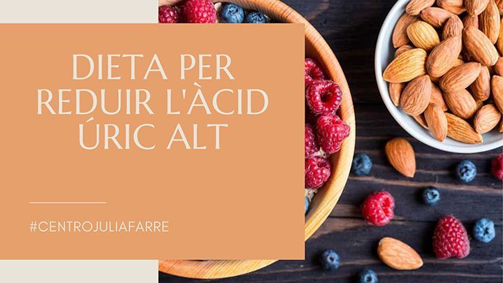acid uric, tractament i dieta 